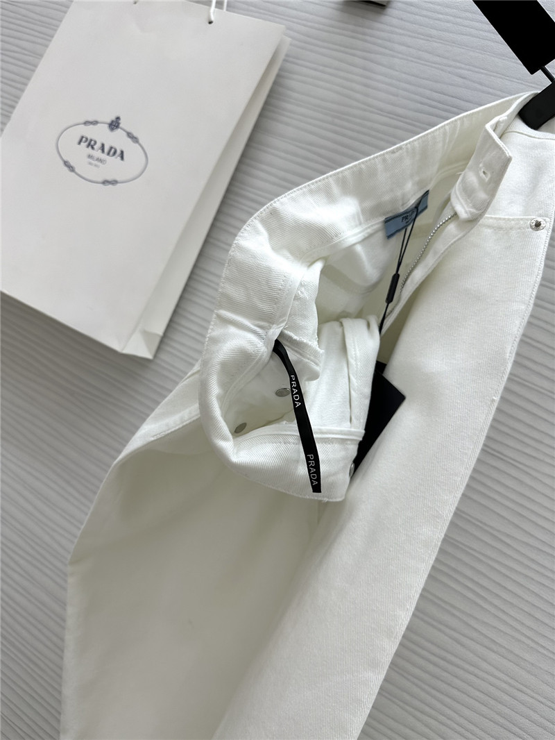 Pra*a mid-length hip-hugging long skirt replica clothing