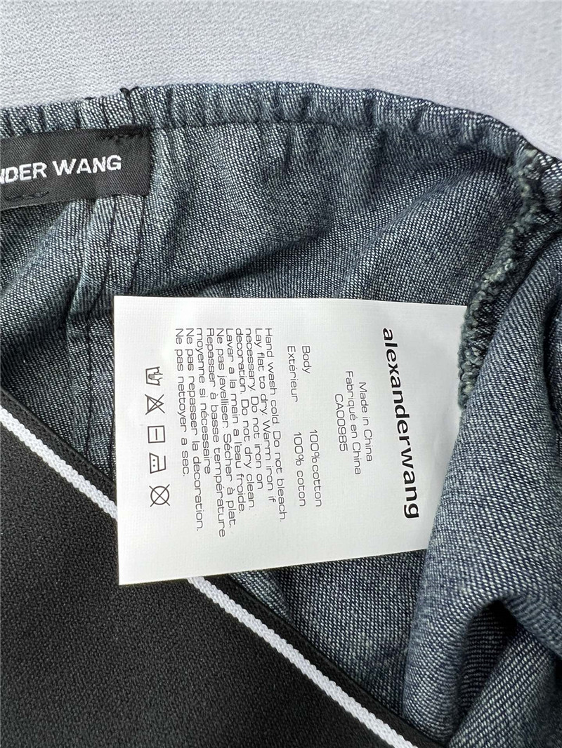 A1exa*der wang denim skirt replica designer clothing websites