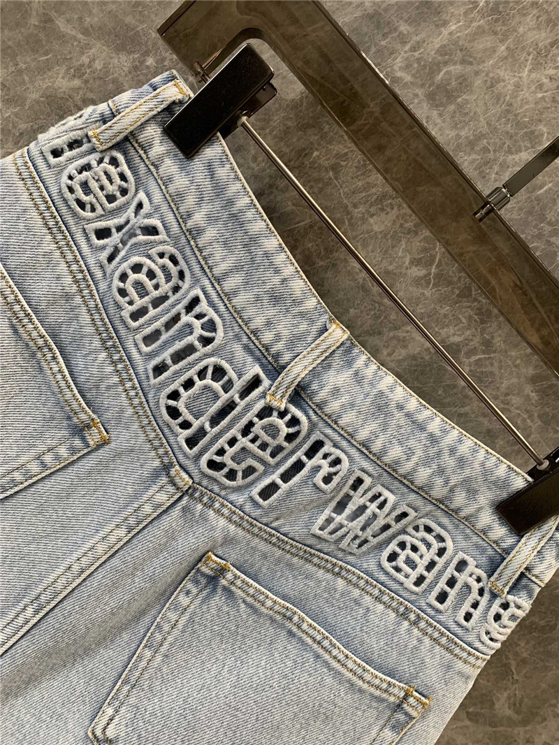 A1exa*der wang denim shorts replica clothing sites