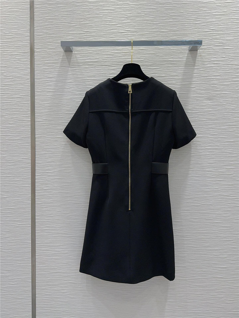l0vis Vvtt0n lv hepburn style short-sleeved dress replica clothes