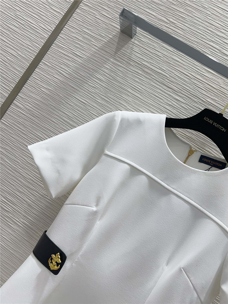 l0vis Vvtt0n lv hepburn style short-sleeved dress replica clothes