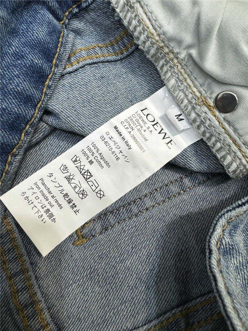 L0ew* high waist bootcut jeans replica clothing