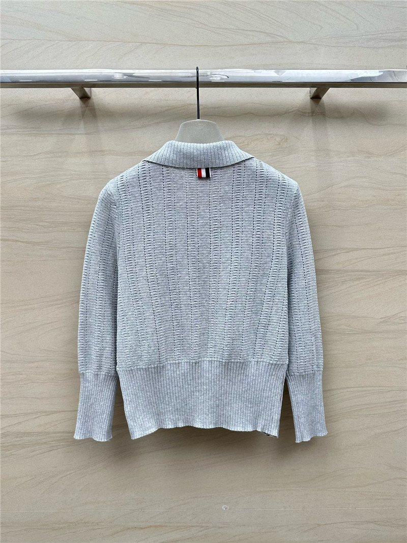 Thom Browne Short Knitted Cardigan