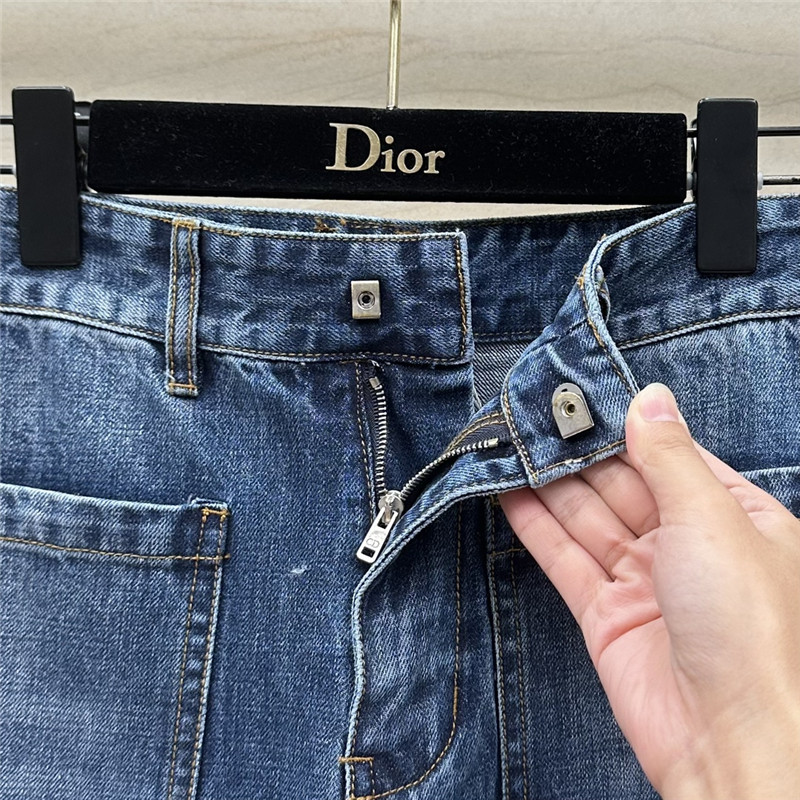 D10r double pocket straight jeans replica clothes