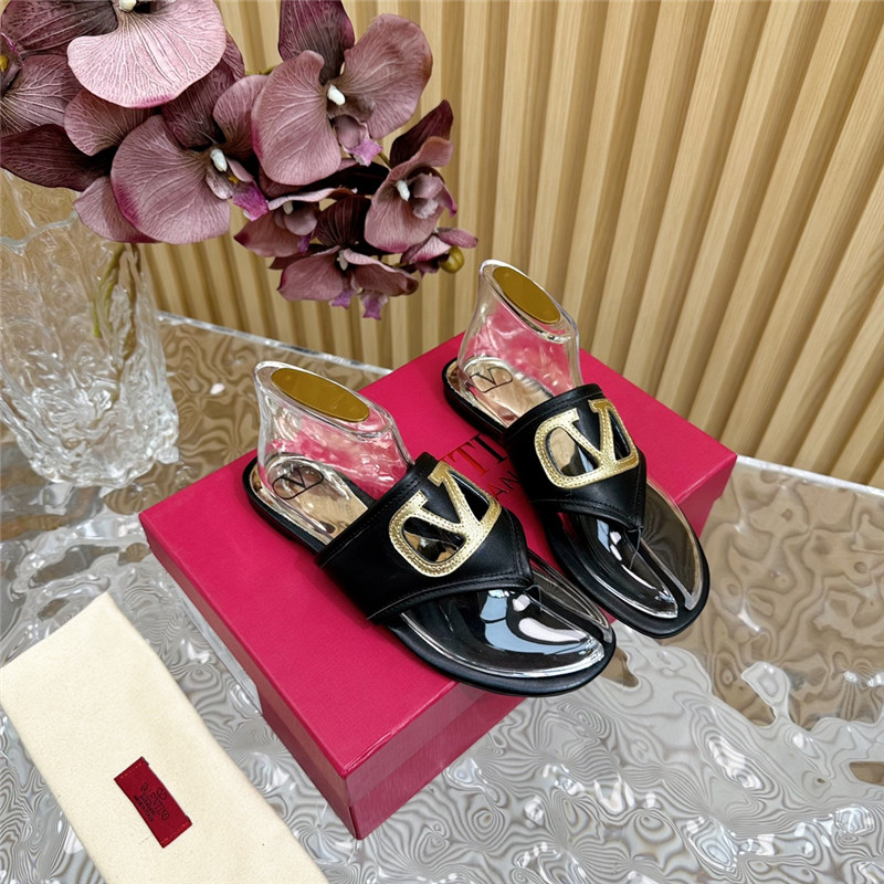 va1e*ntin0 hollow logo slippers Marg*e1a replica shoes