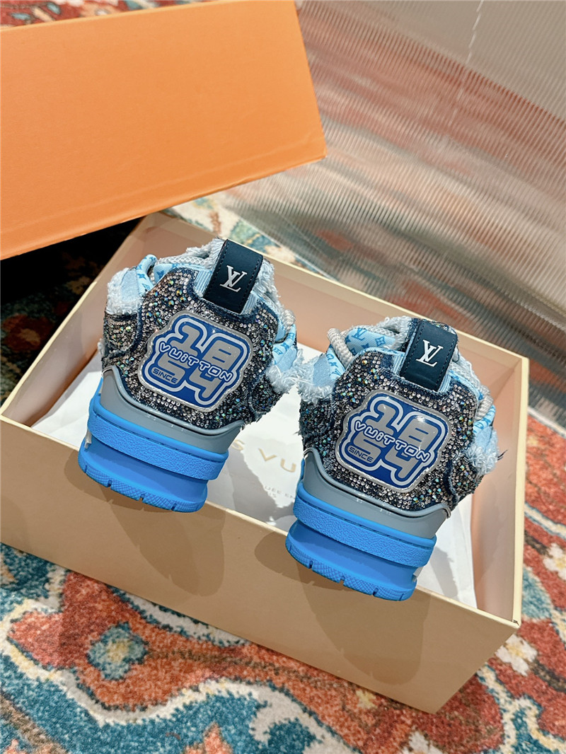 l0vis Vvtt0n lv skate trainers in blue