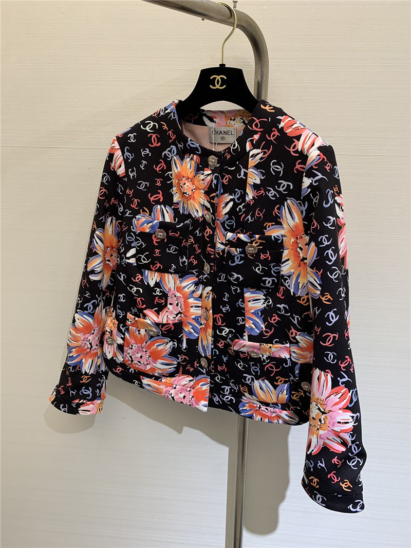 Ch**el new color   colorful coat replicas clothes