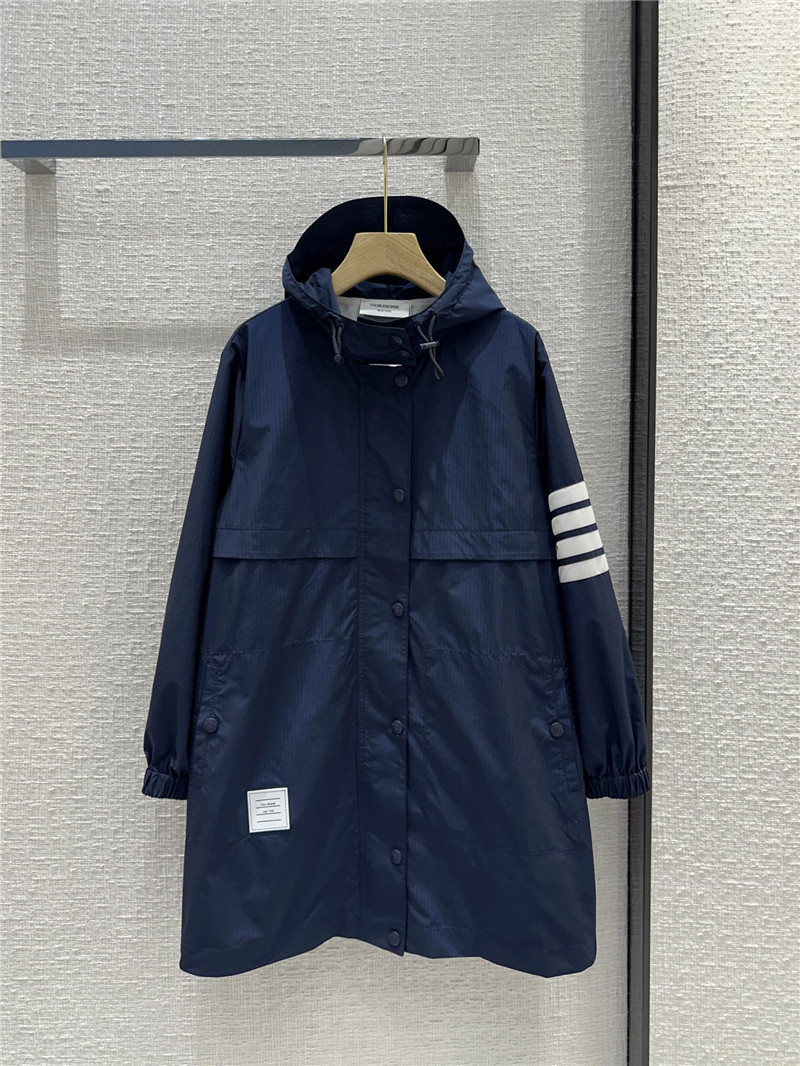 Thom Browne long trench coat replica d&g clothing