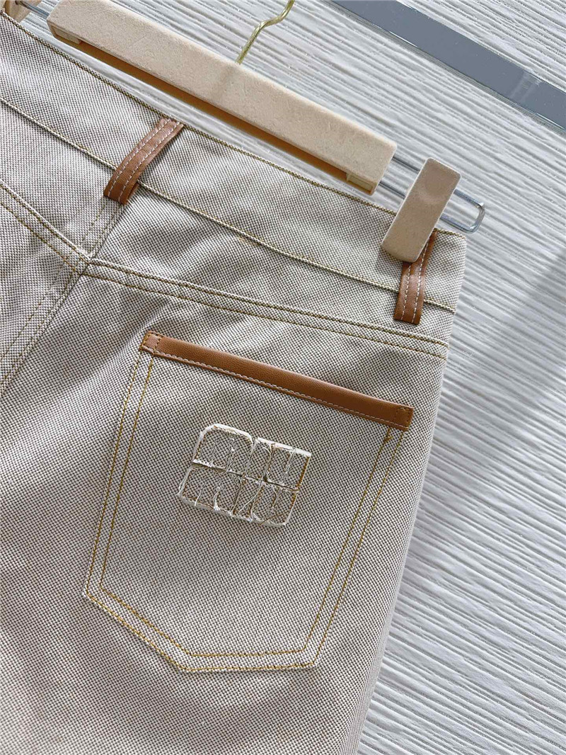 M1um1u mid-century nostalgic style shorts replica clothing