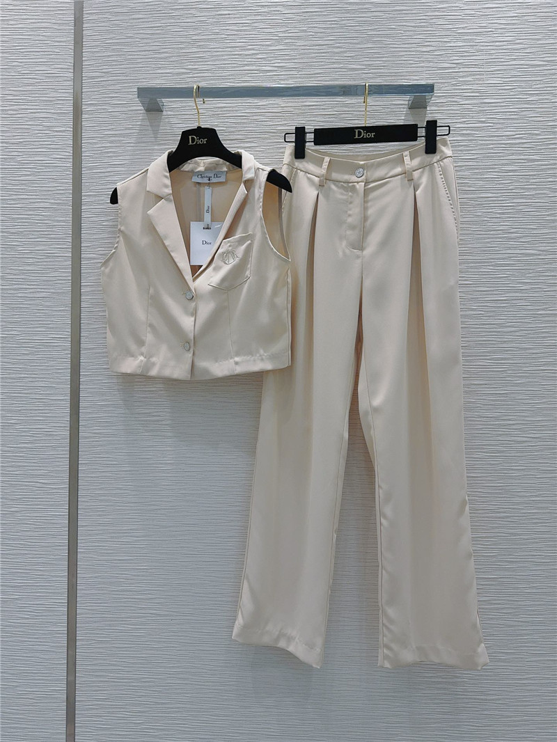 D10r vest top + personalized trousers suit replica clothes