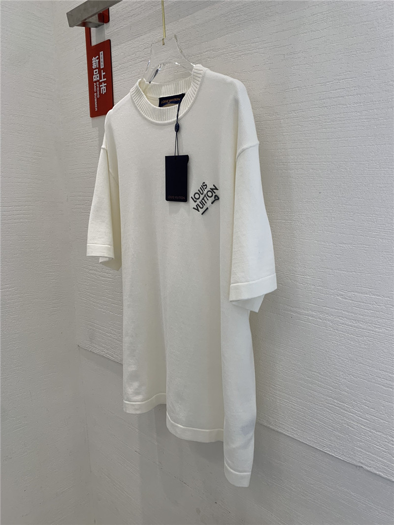 l0vis Vvtt0n lv fluorescent letter pin short sleeve replica clothing