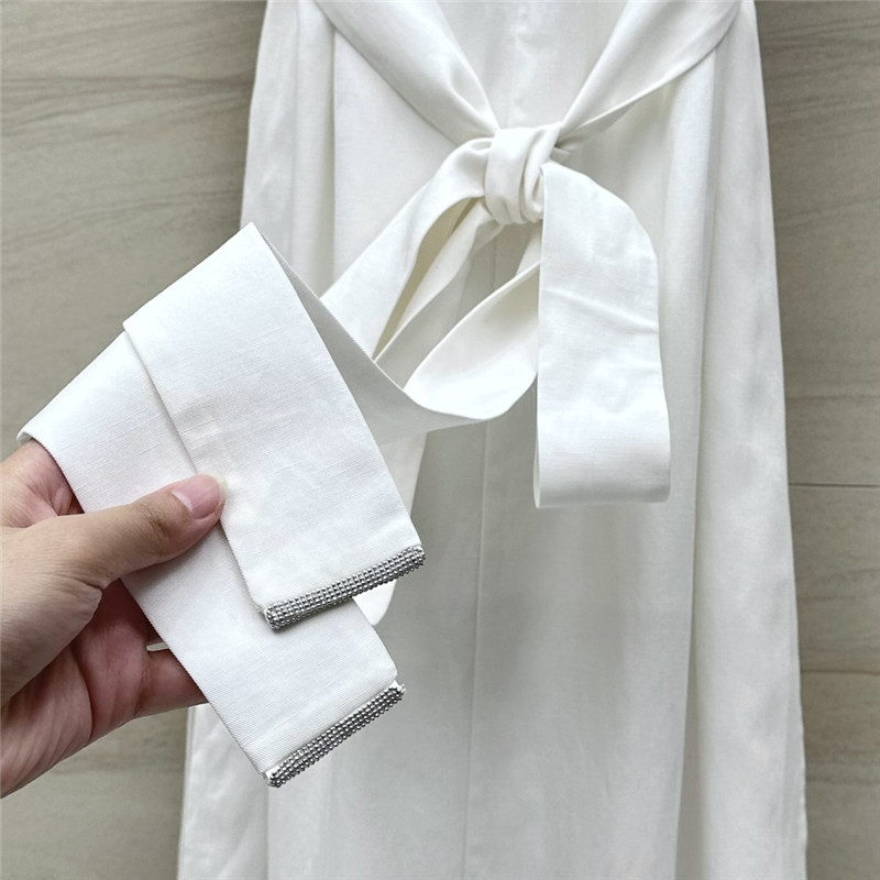 BC waistcoat strap slit dress replica d&g clothing