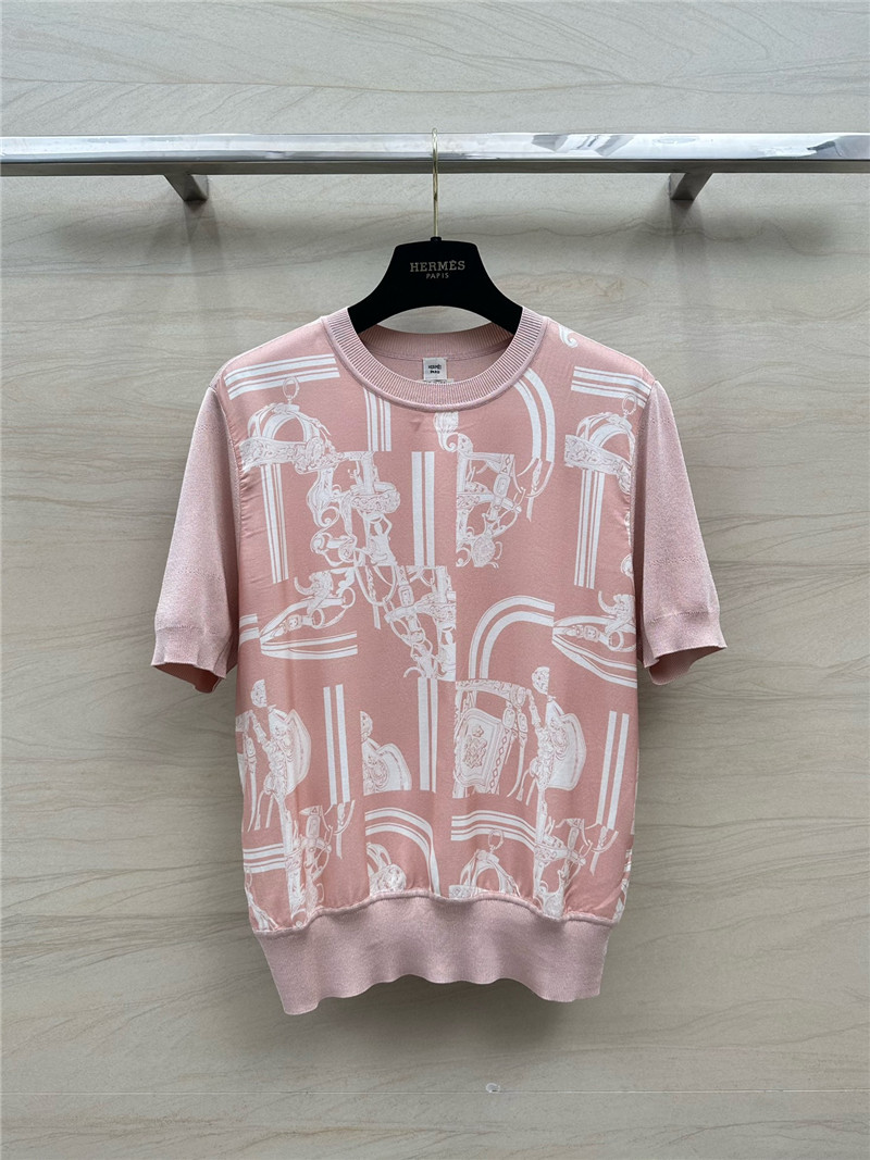 H**me5 short sleeve knit top replica clothing sites