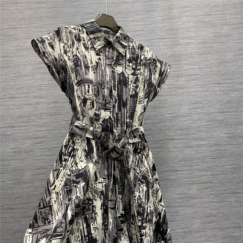 D10r high hem waist dress replica designer clothes