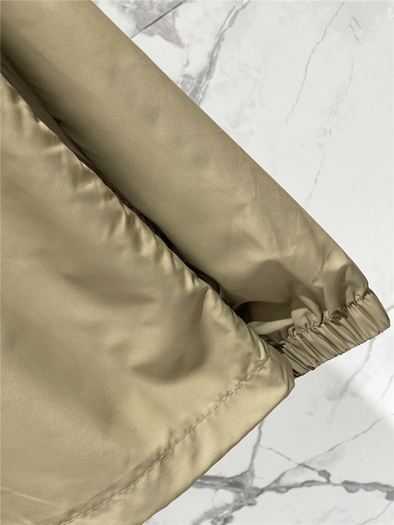 M1um1u zippered nylon sun protection jacket and skirt suit