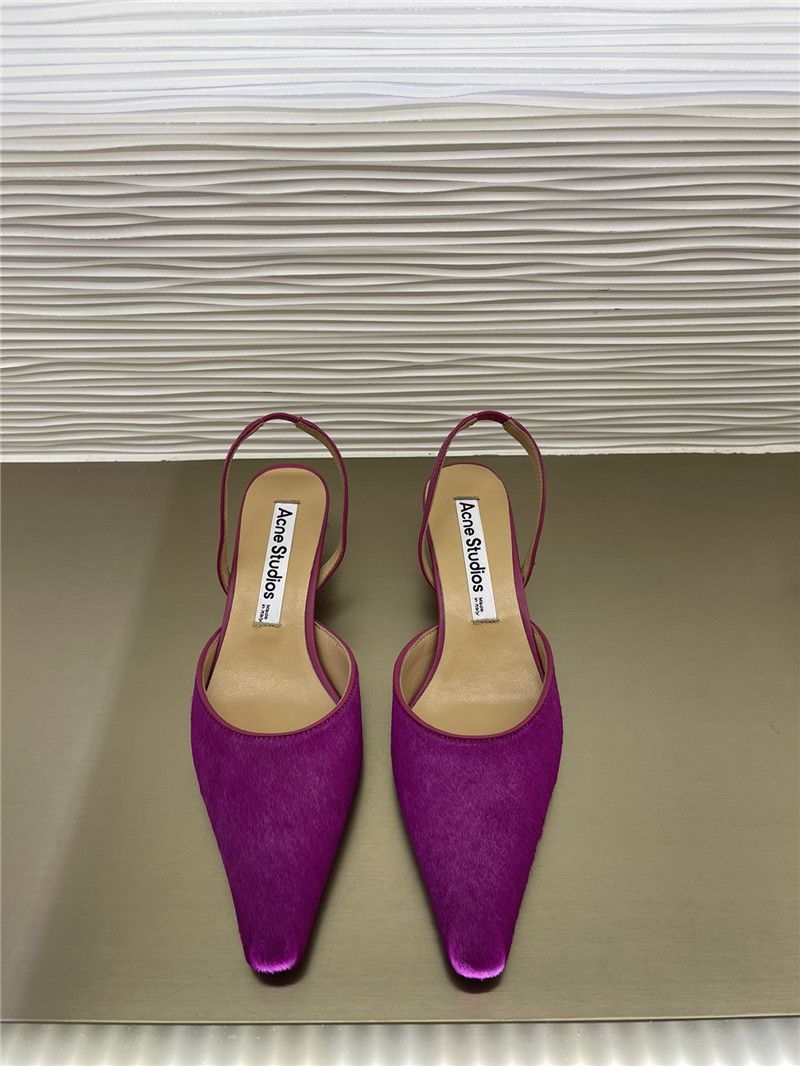 acne studios kitten heels replica designer shoes