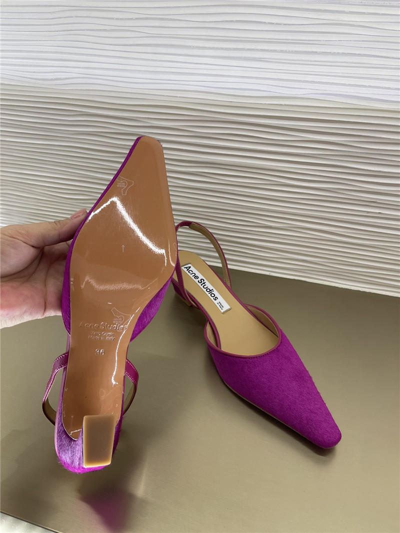 acne studios kitten heels replica designer shoes