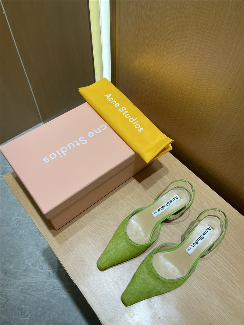 acne studios kitten heels replica designer shoes
