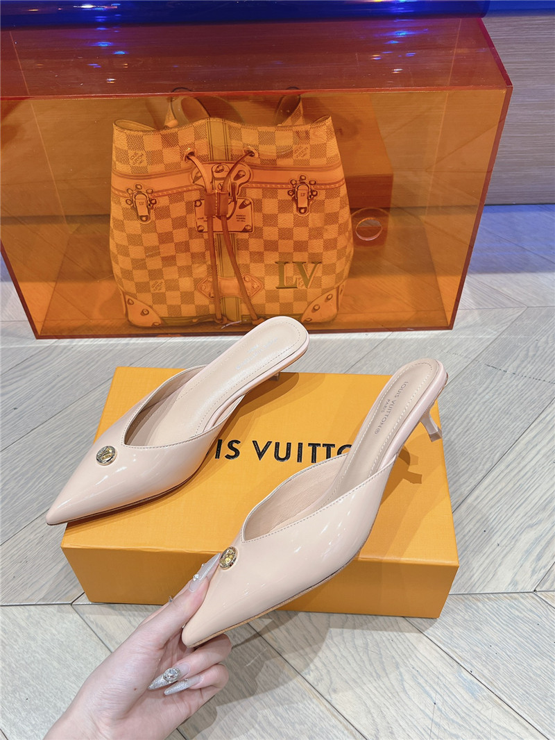 l0vis Vvtt0n lv pointed toe high heel sandals replica shoes