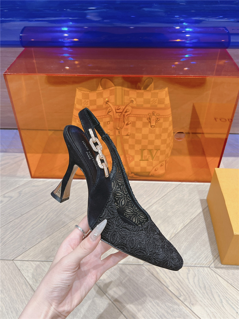 l0vis Vvtt0n lv leaky high heel sandals replica designer shoes