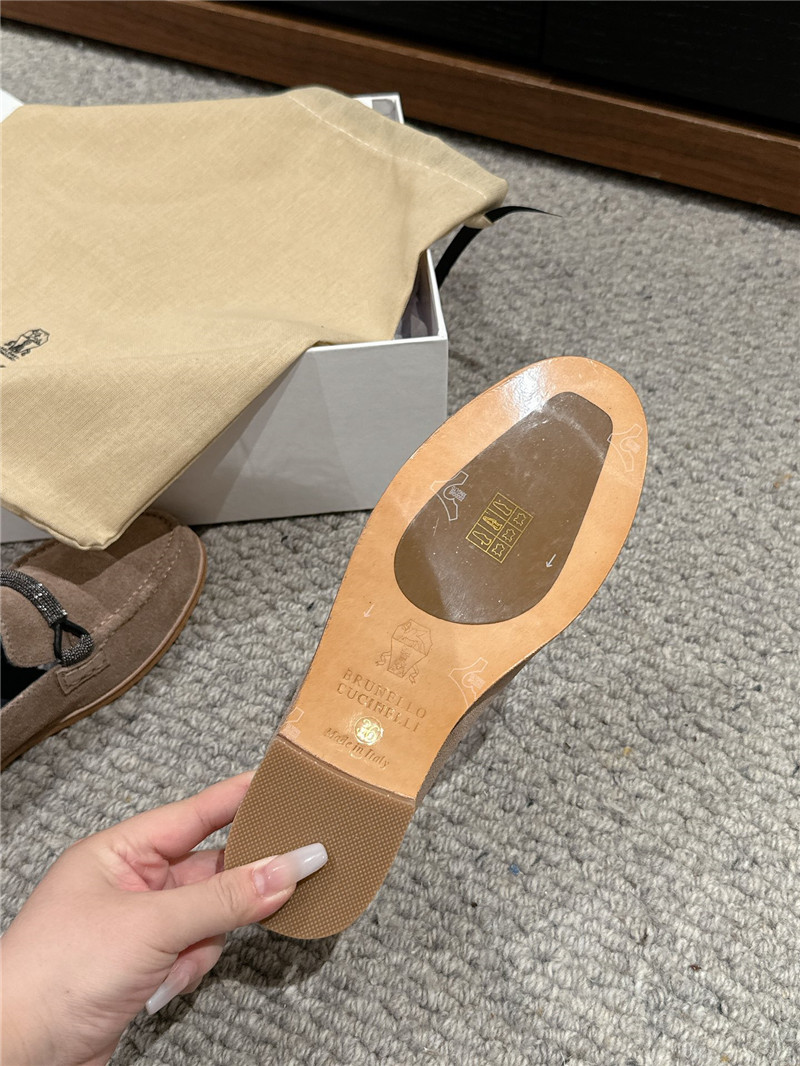 BC Flat Slippers for Women in Brown
