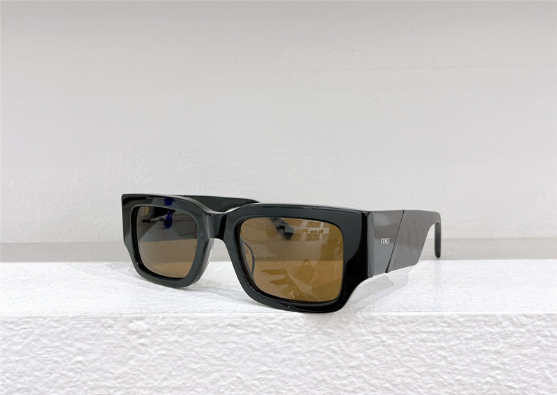 F**di diagonal sunglasses