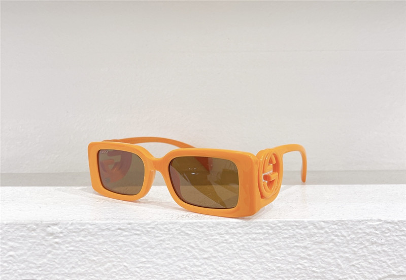 Gvc*1 luxury rectangular sunglasses