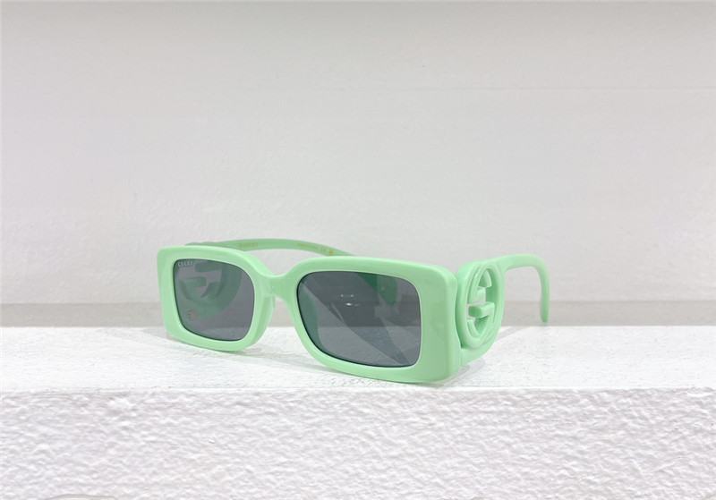 Gvc*1 luxury rectangular sunglasses