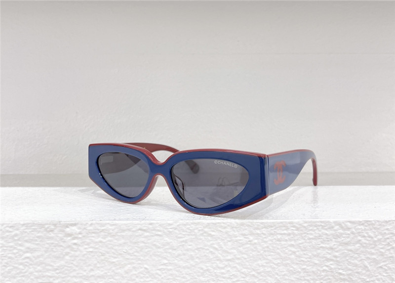 Ch**el new fashion catwalk sunglasses