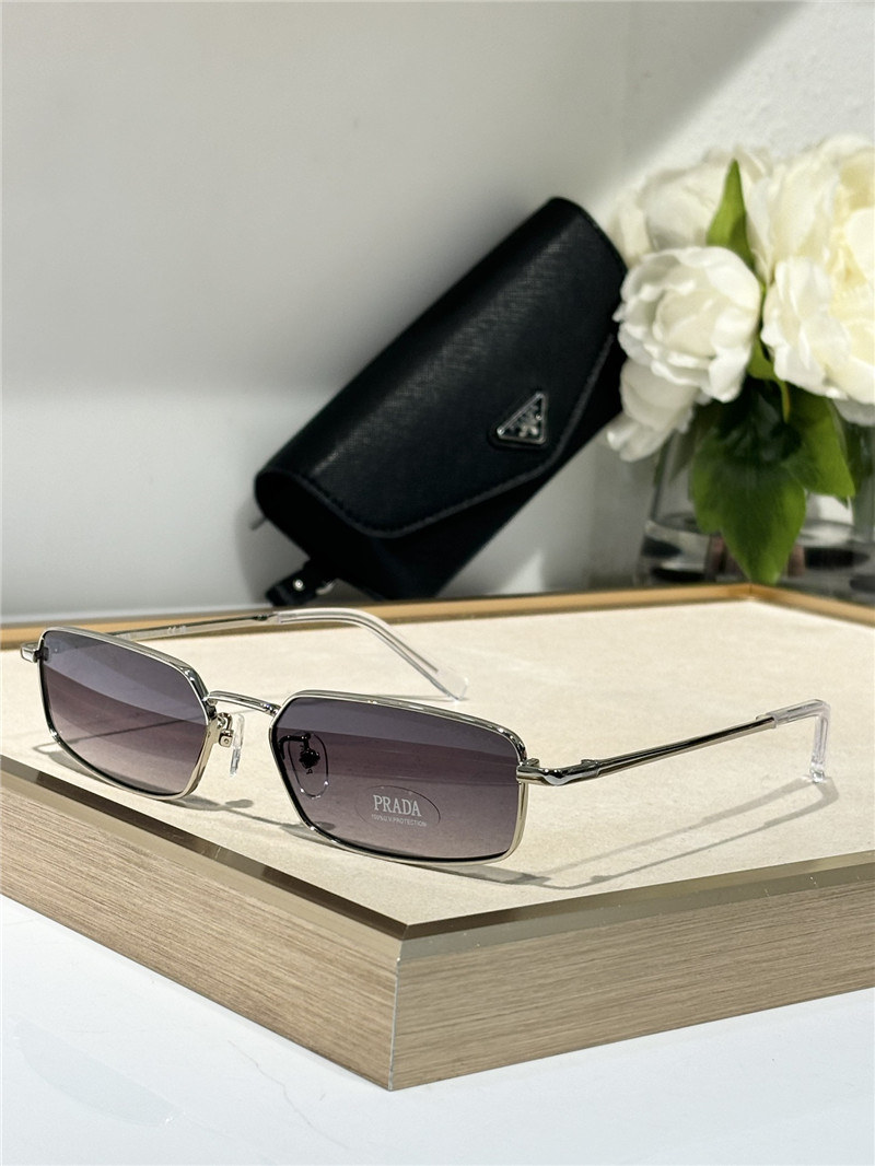 Pra*a retro ultra narrow frame sunglasses