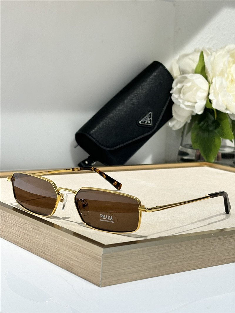 Pra*a retro ultra narrow frame sunglasses
