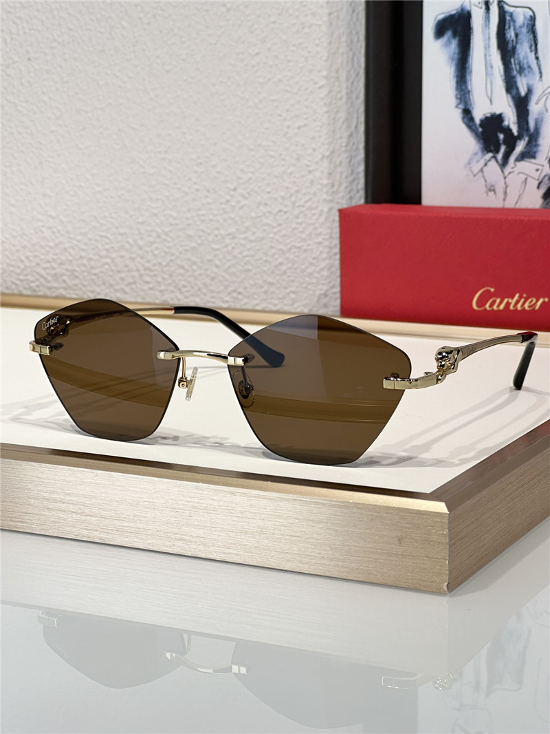 Ca*t1er ultra-light titanium frame series sunglasses