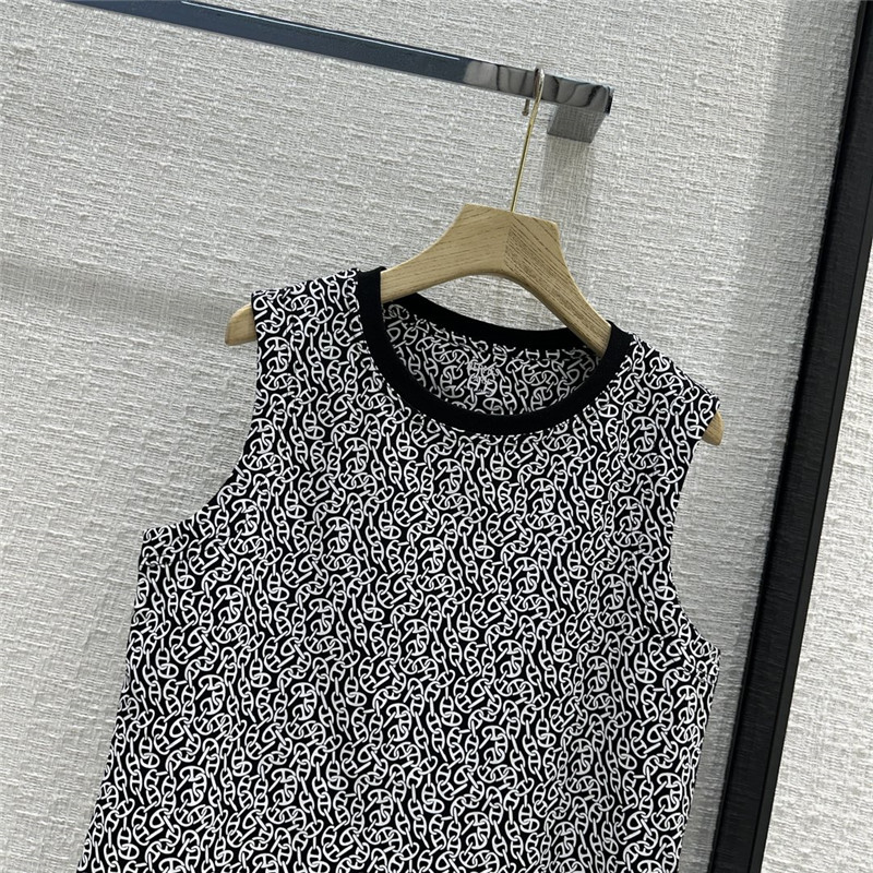 H**me5 round neck printed vest t-shirt replica d&g clothing