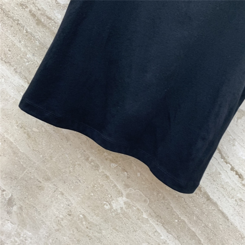 Pra*a triangle logo short sleeve t-shirt replica clothing sites