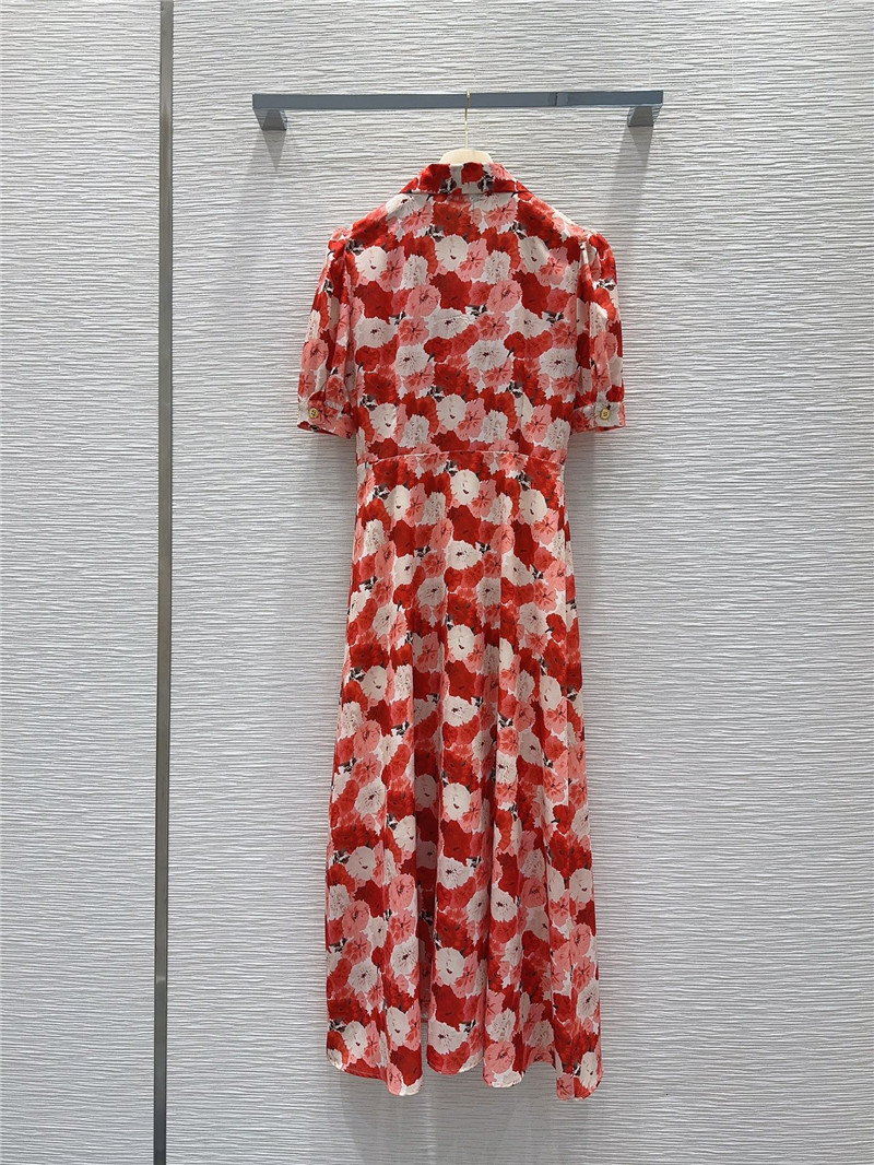 M1um1u french floral series dress replica designer clothes