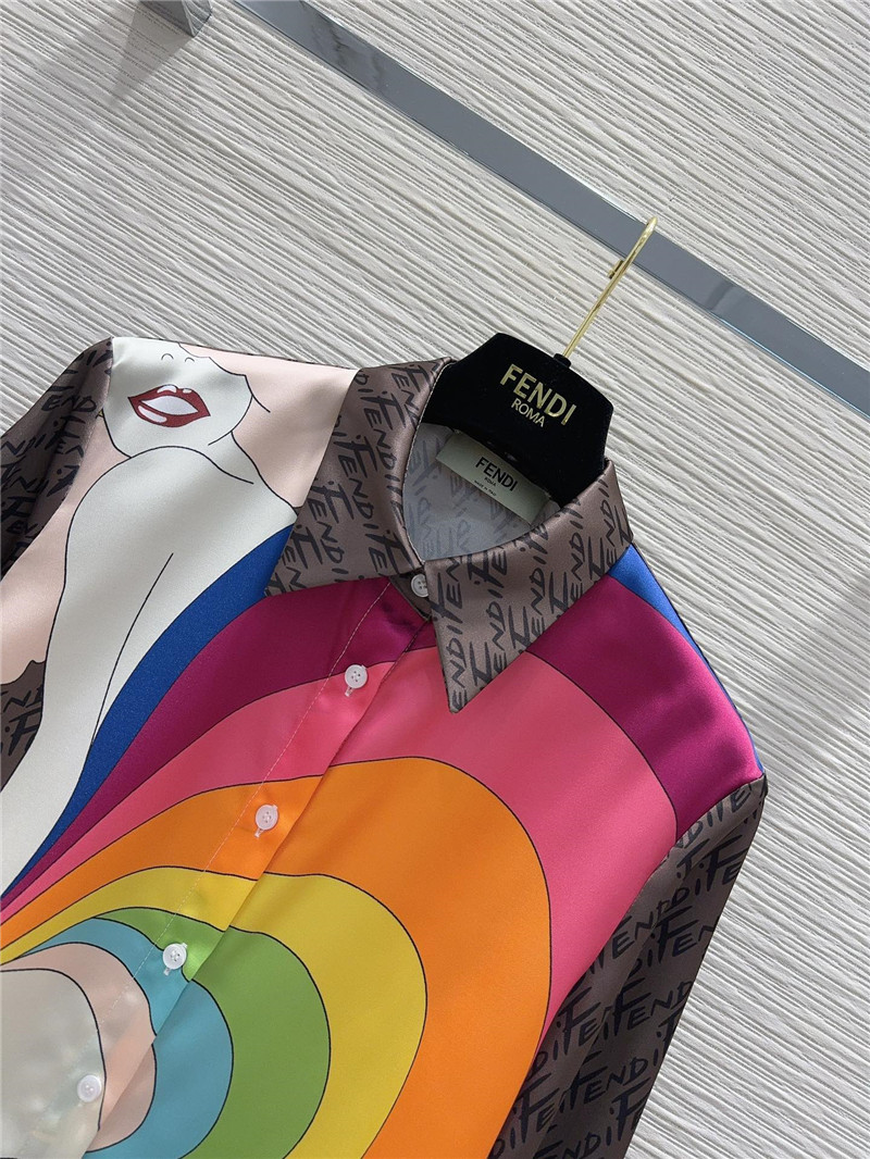 F**di casual shirt suit replica designer clothing websites