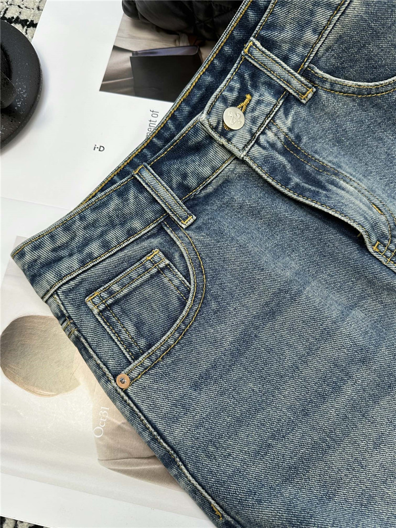L0ew* back slit denim skirt replica d&g clothing