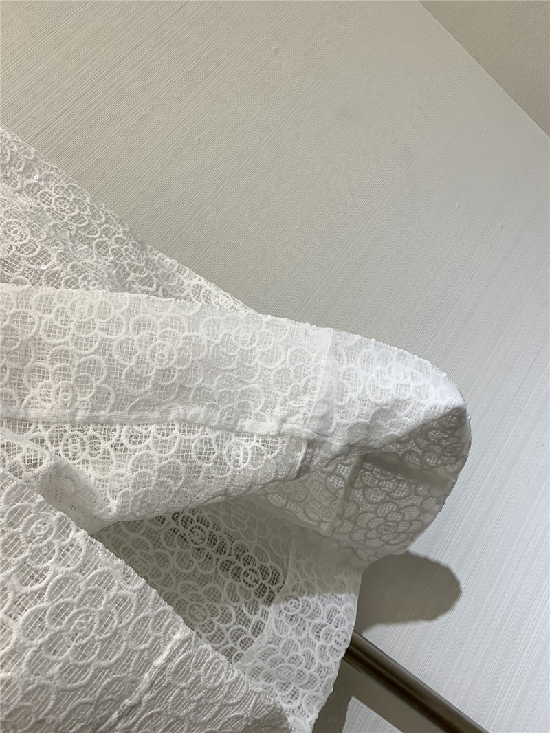 Ch**el hollow camellia skirt replica clothing sites