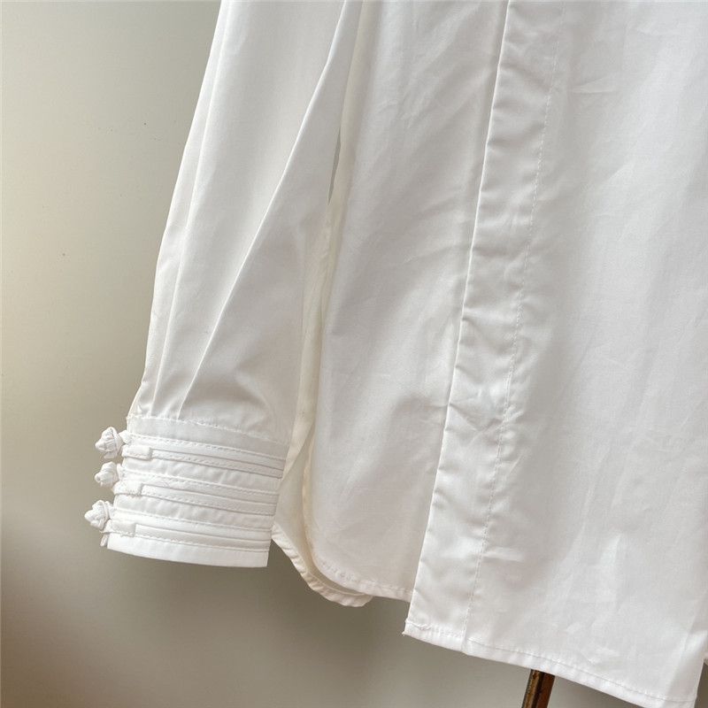 F**di new chinese button up collar shirt replicas clothes