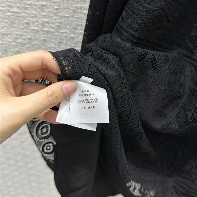 D10r hollow embroidered lace long skirt replica clothing sites