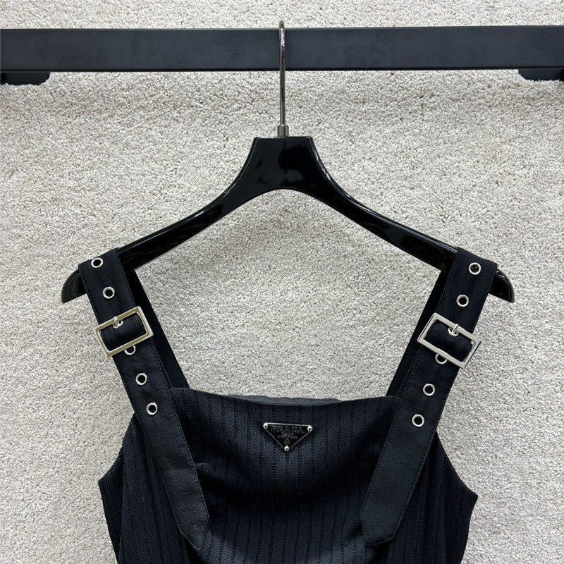 Pra*a strap dress cheap replica designer clothes