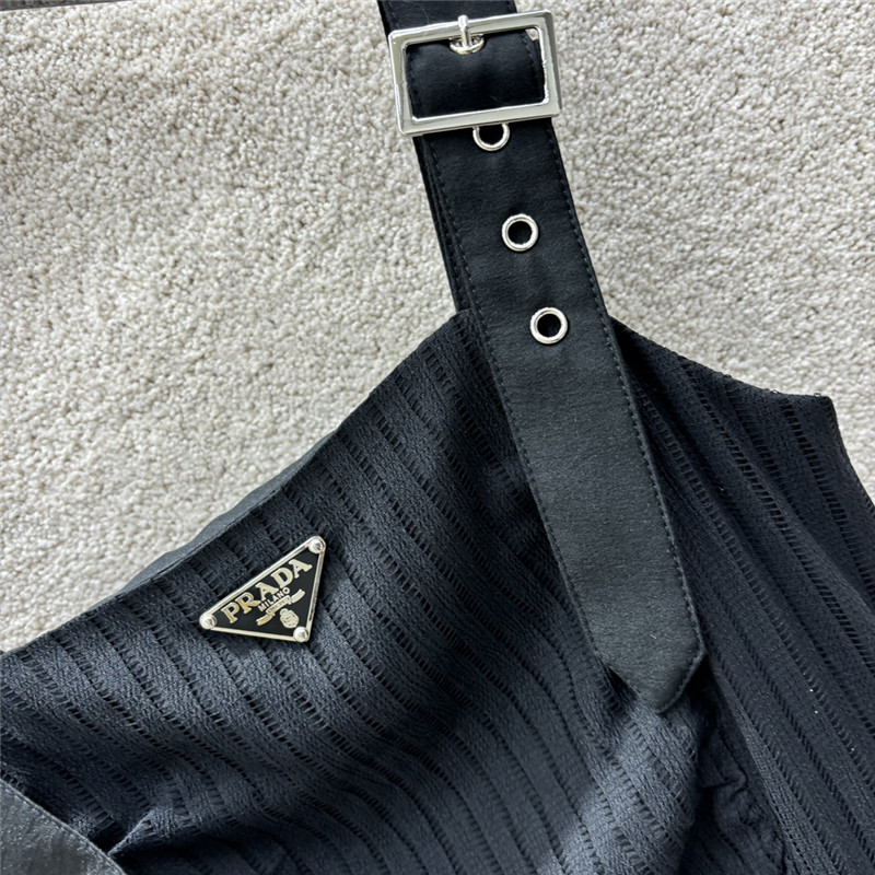 Pra*a strap dress cheap replica designer clothes