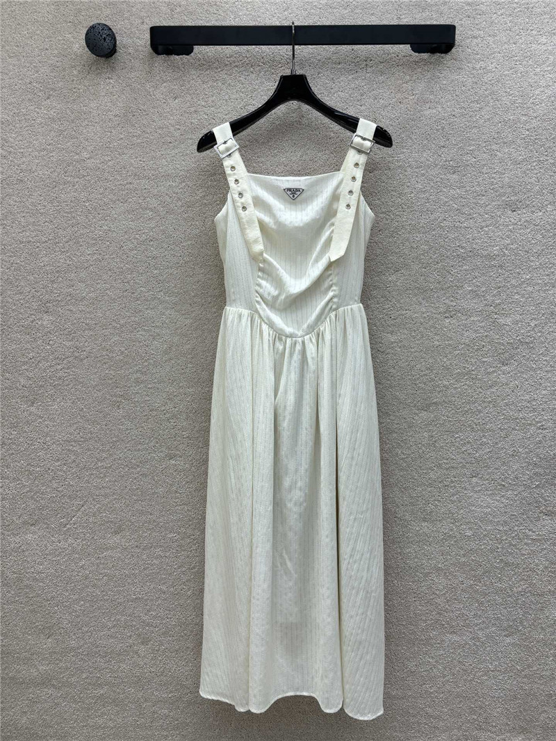 Pra*a strap dress cheap replica designer clothes