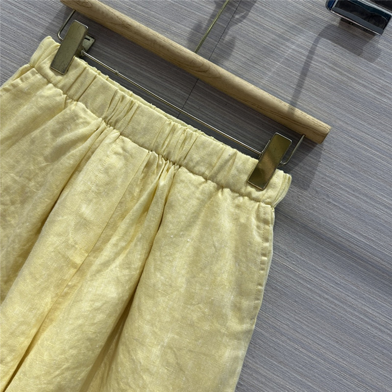 The R0w cotton and linen shorts replica clothing sites