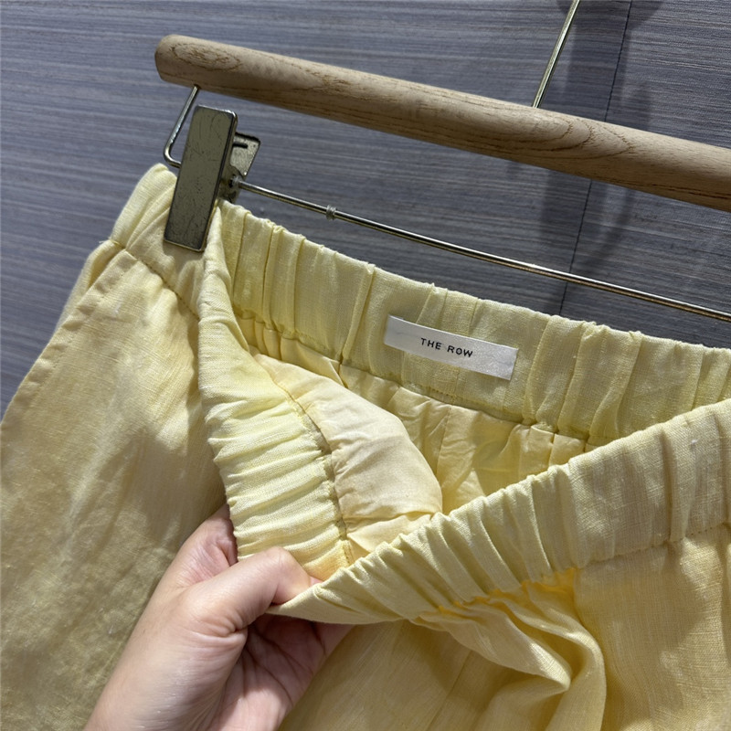The R0w cotton and linen shorts replica clothing sites