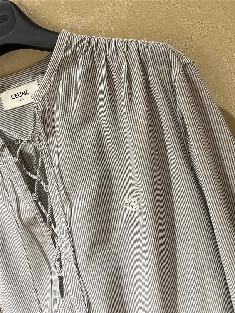 Ce1i*e new striped shirt replica designer clothes