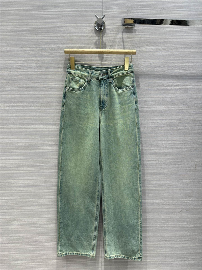 A1exa*der wang straight wide leg jeans replica d&g clothing