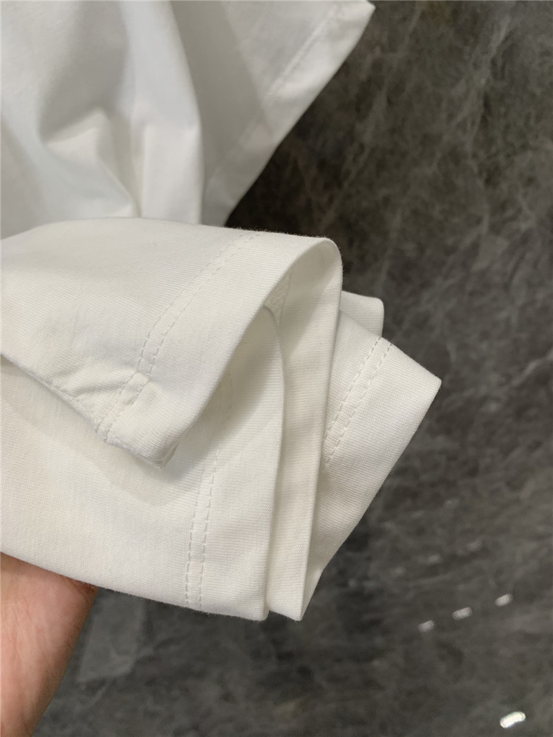 D10r embroidered letter short sleeve t-shirt replica clothes
