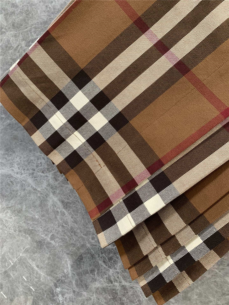 Bv*b*rry vintage plaid pleated skirt replica designer clothes