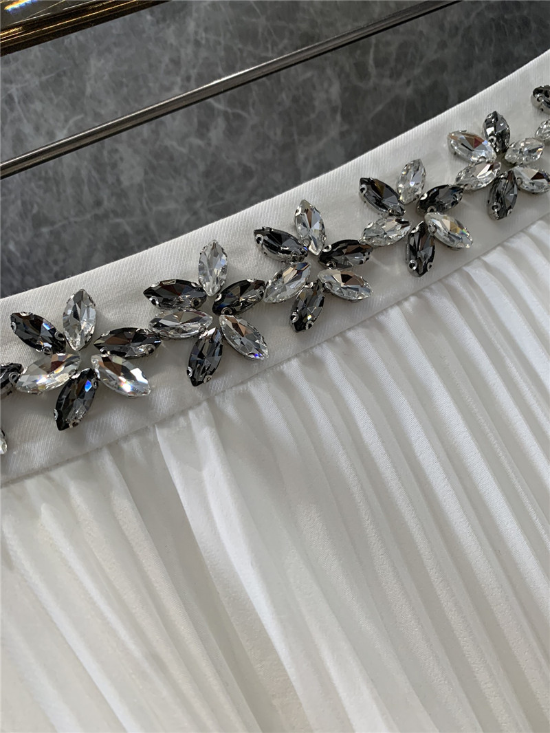 Va1e*ntin0 studded pleated skirt replica d&g clothing